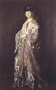 Sir William Orpen A Woman in Grey oil painting reproduction